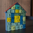 front.png CHRISTMAS ADVENT CALENDAR, XMAS HOUSE HOLIDAY GIFT AND DECOR