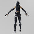 X-230011.png X-23 X-men Lowpoly Rigged