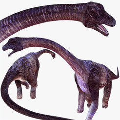 portada-IUH.png DINOSAUR Brachiosaurus 3D MODEL ANIMATED - BLENDER - 3DS MAX - CINEMA 4D - FBX - MAYA - UNITY - UNREAL - OBJ -  Animals & creatures Fan Art DINOSAUR PREHISTORIC