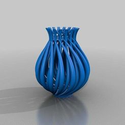Tube_Vase_3.jpg STL-Datei Tube Vase 3 kostenlos・3D-druckbares Modell zum herunterladen