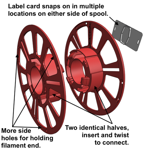 1cf180b5-a91e-441f-8d46-ccf9eec340a2.png bobina de filamento reutilizable 1v00 de logicalplanet (versión dasfilament.de)