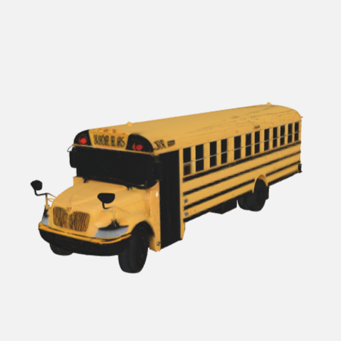Classic School Bus Display Model
