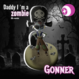 Frame-4.png 🏴‍☠️Gonner By Daddy, I'm a Zombie - CHARACTER SCULPTURE 3D STL (KEYCHAIN) 🧟‍♂️