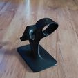 20230923_073651.jpg HEADPHONE STAND WITH PHONE STAND - Model 13 - smooth surface version