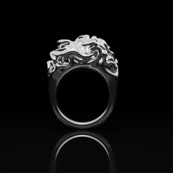 ring.png 3D STL Ring Jewelry File For 3D Printing, 3D Print Ring