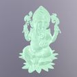 1.jpg Lord Ganesha - 3D göttliche Skulptur für 3D-Druck