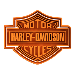 harley-davidson-cookie-cutter-stl.png STL-Datei harley davidson ausstecher・Vorlage für 3D-Druck zum herunterladen, Argen3D