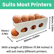 STL-3D-Printed-Egg-Dispenser-Suits-Most-Printers.png Dispensador de huevos - Recipiente para almacenar huevos (sin soportes / sin pegar)