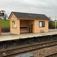 thumbnail_IMG_4372.jpg Model Railway Double Sided Platform Waiting Room