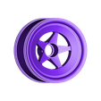 front rim.stl Free STL file Aryton Senna's Mclaren MP4/6 3d Printed RC F1 Car・3D print object to download