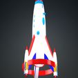 4.jpg ROCKET COHETE Reactor Body VEHICLE SPACE AUTO SPACE SHUTTLE 3D MODEL