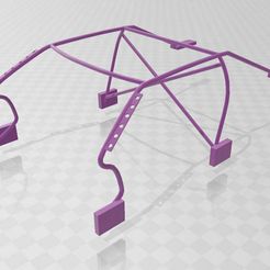 rollcage-240sx-SADS.jpg STL file ROLLING NISSAN S13 240sx SADS 1/10 DRIFT・3D printing template to download