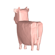 model-4.png Cute cow low poly