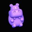 hz.png Jelly Candy Molding Hippopotamus - Gummy Mould