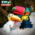 Flexi-Factory-Toucan_13.jpg Flexi Factory Toucan (con 3mf)
