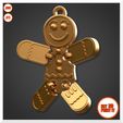 PrintInPlace_Articulated_Gingerbread-Man_V05.jpg Gingerbread Man Multi Color Print In Place Articulated (Keychain)