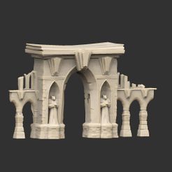 GrandGateway.jpg Free STL file Grand Gateway・Template to download and 3D print