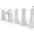 5.jpg Low Poly Chess Set
