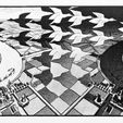 mc-escher-image.jpg Pássaros diurnos e noturnos de Escher