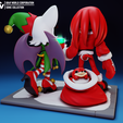 3.png Rouge & Knuckles "Holidays Time" | Sonic The Hedgehog.