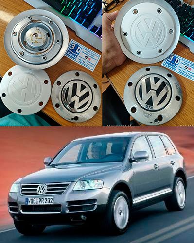 Volkswagen Touareg 2002-2010 Wheel Hub Center Cap 7L6601149A 7L6601149