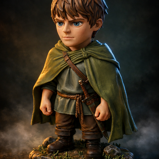 er Duncan The Tall - Chibi Stylized STL Figure (Fan Art)