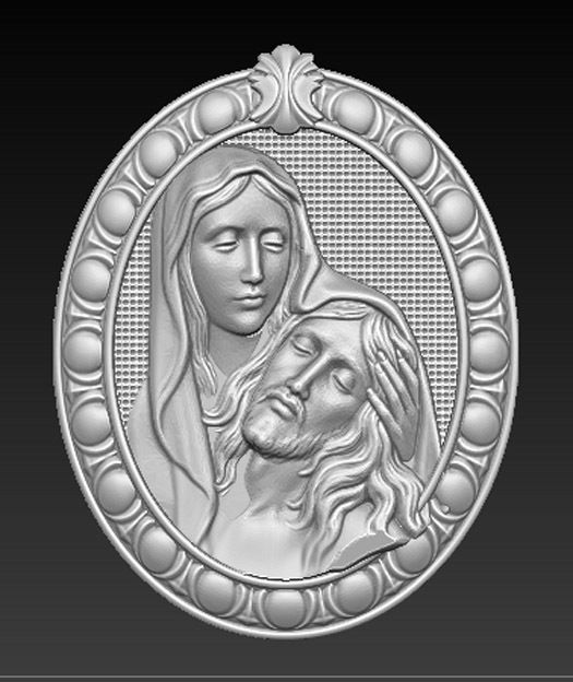 Maria_Christ_01.jpg Télécharger le fichier OBJ gratuit Modèle 3D de Jésus-Christ Maria • Objet pour impression 3D, DavidG7