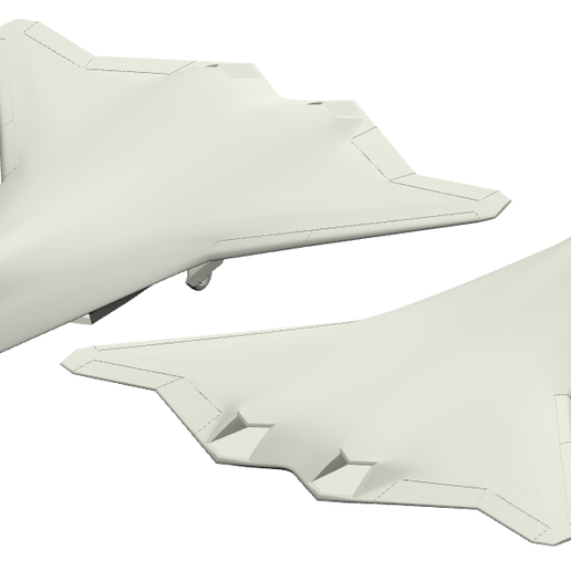 F/A-XX / NGAD Sixth Gen Fighter (Cranked Arrow ver.) 3D model