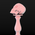 Skull-table2_Wire0046.png Human Skull Low Poly