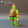 Flexi-Teenage-Mutant-Ninja-Turtles,-Raphael-I5.png Flexi Print-in-Place Teenage Mutant Ninja Turtles, Raphael