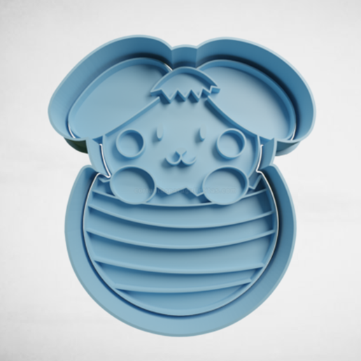 easter bunny 3D model