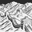 great_wall_of_china_1.png The Great Wall of China Lamp/Deco With Easy Solution For Front !