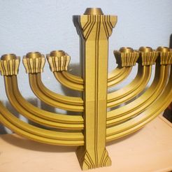 DSC_0172.JPG Free 3D file Menorah・3D printable model to download