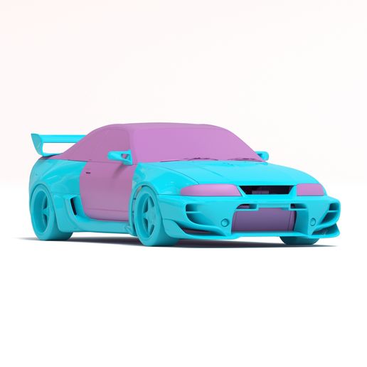 🌆 Veilside GT-R 33 Combat Evolution Body Kit・ 3D File for ・Cults