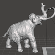 Screenshot_2024-02-01_08-29-27.png Ivory Fantasy Mammoth, Columbian Prehistoric Elephant- paintable model & 2 color print