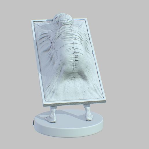 👾 The Unspoken Room - Abstract Daddy 3D Printable Single-Piece Statue ...