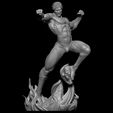 b-w-1.jpg Fan Art Green Lantern Hal Jordan - Action Pose - Statue