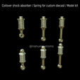 New-Project-2021-09-27T174309.388.png Coilover shock absorber / Spring for custom diecast / Model kit