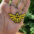 Zelda-Alas-2-MDA.jpg ZELDA TRIFORCE KEYCHAIN KEY RING