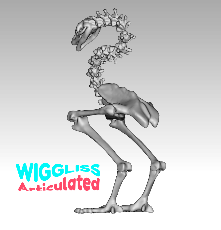 8.png Archivo STL WIGGLISS - DINO / esqueleto / juguete articulado / impresión de modelos 3D / sla / pla / STL / OBJ・Diseño de impresora 3D para descargar, WIGGLISS