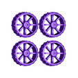 wheel.stl FlexCar  (Transformed from Flexbot Series)