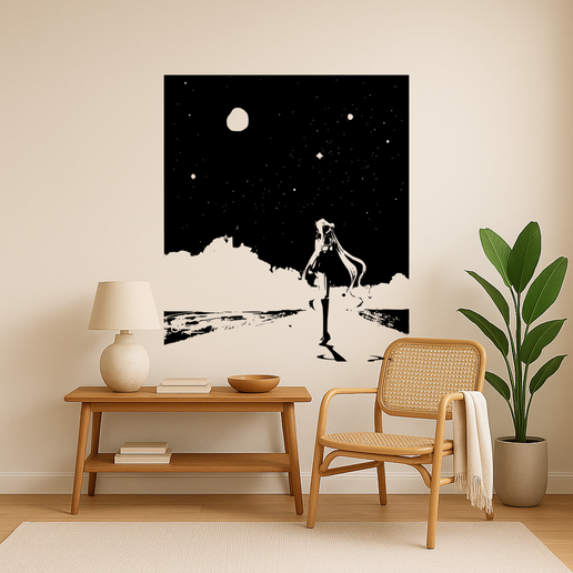 Sailor Moon - Sailor Uranus Stormy Sky