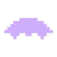 SpaceInv-4.obj Пиксельные фигурки Space Invaders