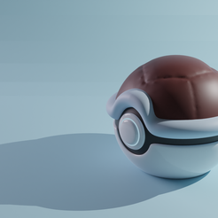 pokeball_squirtle.png 3D-Datei Packen Sie Stachelbälle kostenlos・3D-Druck-Idee zum Herunterladen