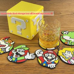 IMG_3619_v1_mestudio.jpg Super Mario Coasters, Wall Art (Collection 1)