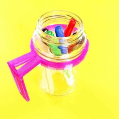 Cup.jpg Free STL file Taza DIY - DIY cup, cup handle・3D printer design to download