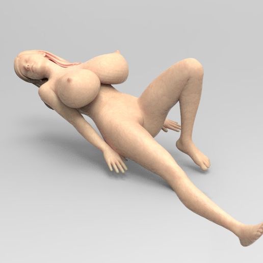 GIRL BIG BOOB 9 - 3D model önizlemesi