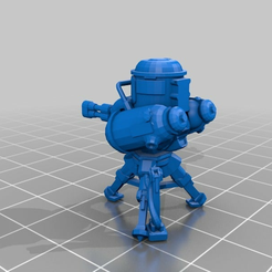 932b8558b143ad76b60a2af2811c1e59.png Download free STL file Fallout Machinegun Turret FWW • 3D print design, Rob_Jedi