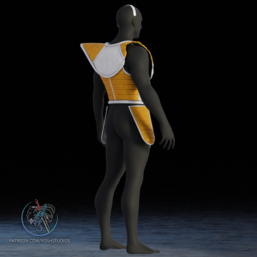 dragon-ball-shoulder-armor-41.png Saiyan Armor 3D Printer File STL