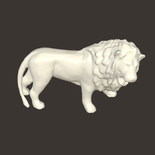 Download STL file Lions sculpture • 3D printer object ・ Cults